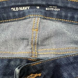 Old navy size 18 bootcut jeans